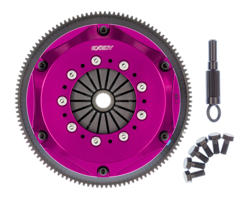 Exedy 1989-1993 Nissan Skyline GTR L6 Hyper Twin Cerametallic Clutch Sprung Center Disc Push Type - Image 6
