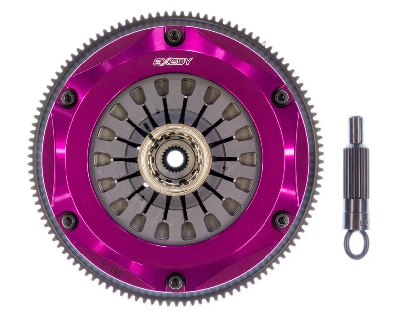Exedy 1996-1996 Mitsubishi Lancer Evolution IV L4 Hyper Triple Cerametallic Clutch Rigid - Image 5