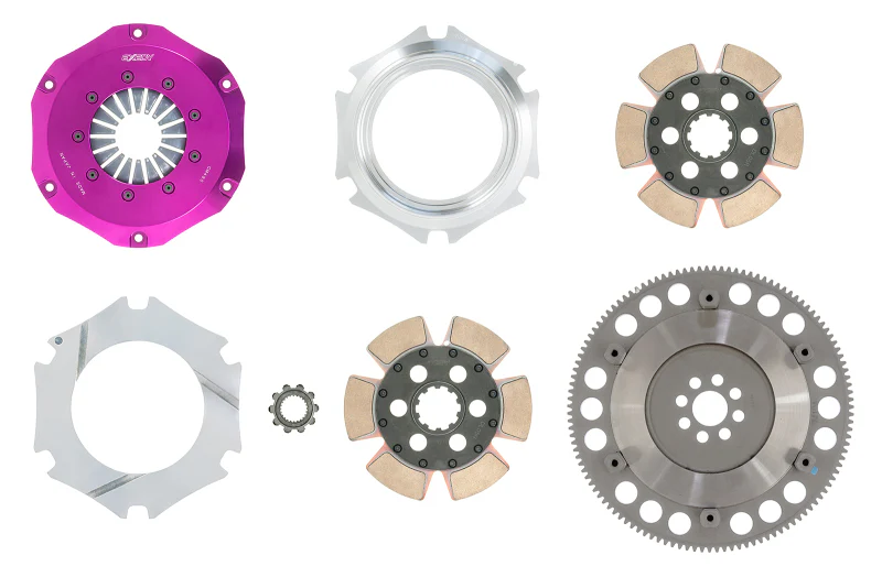 Exedy 2002-2006 Acura RSX L4 Hyper Compe-R Twin Cerametallic Clutch Rigid Disc - Image 4