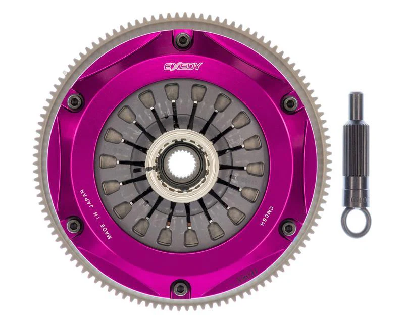 Exedy 2008-2015 Mitsubishi Lancer Evolution GSR L4 Hyper Twin Cerametallic Clutch Sprung - Image 8