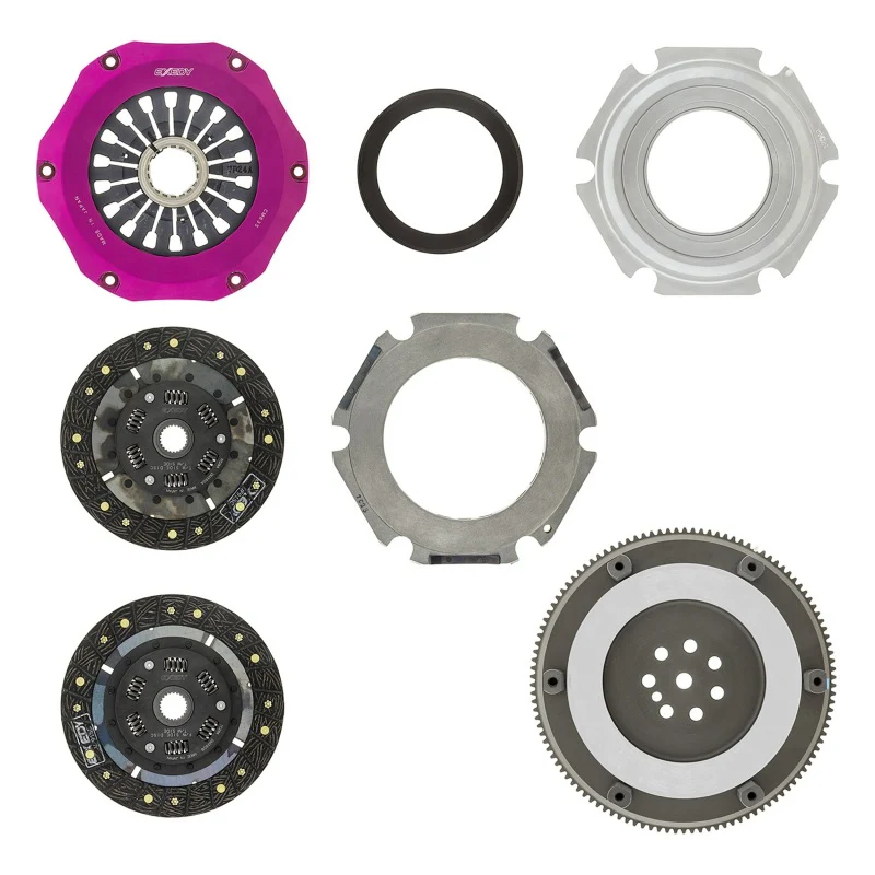 Exedy 96-06 Mitsubishi Evo 4-9 4G63T 2.0L Twin-Organic Clutch Kit - Image 7