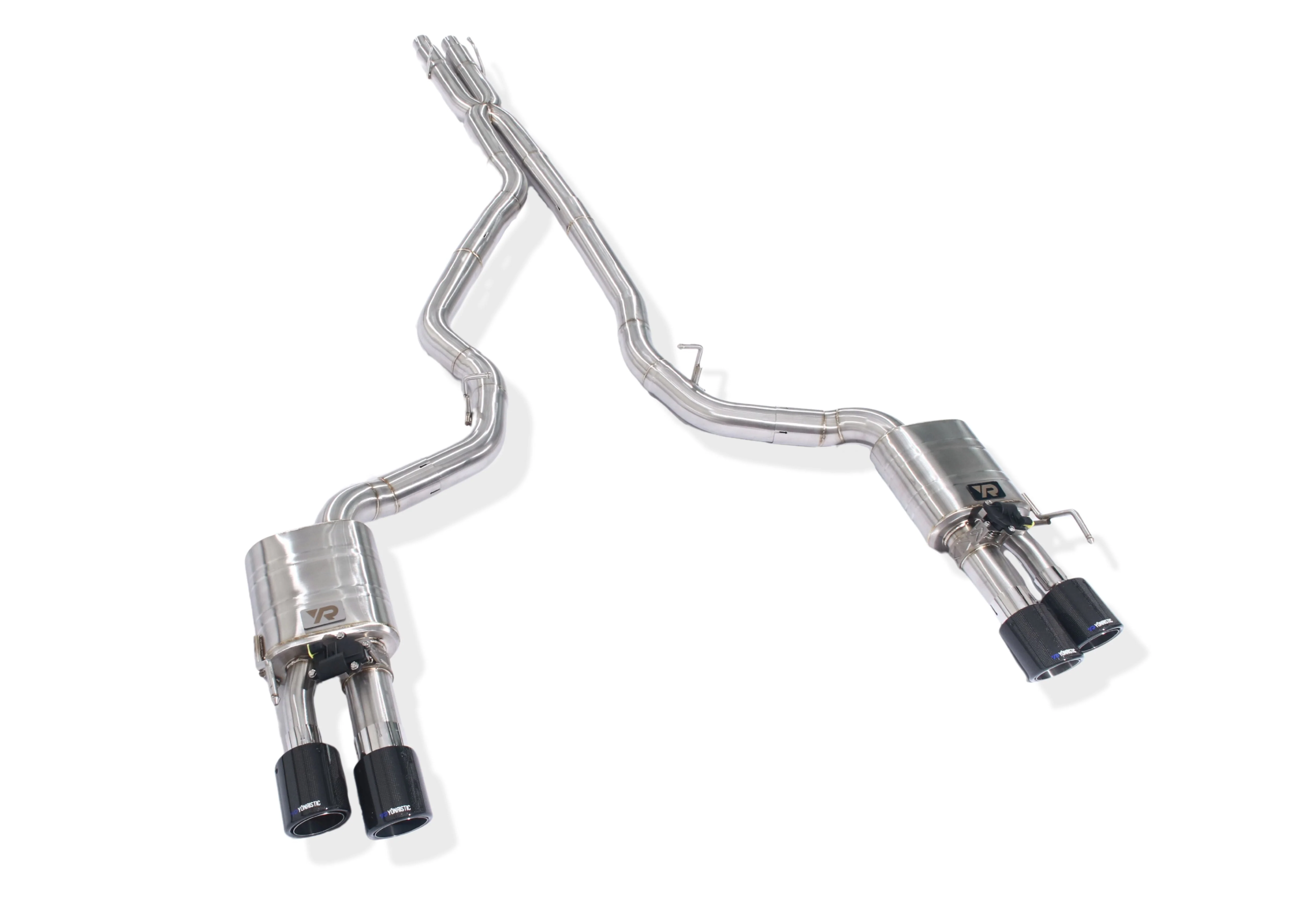 Ford Explorer ST 2020+ Performance 3'' Valved Catback Exhaust System - Yonristic - Image 2