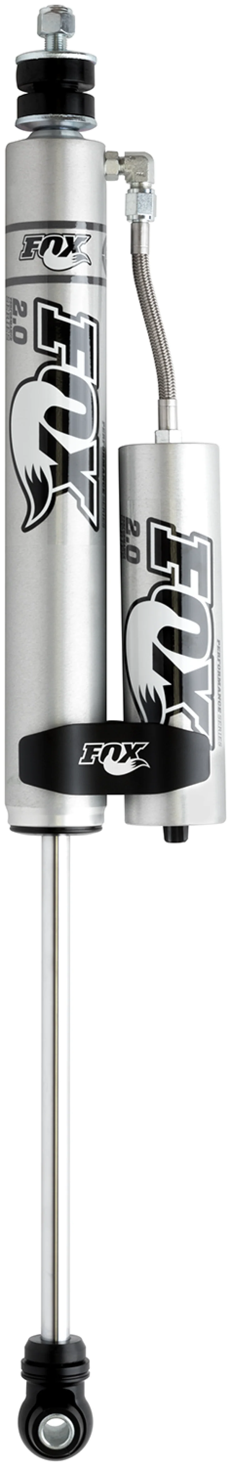 Fox 01-10 Chevy HD 2.0 Perf Series 9.6in. Smooth Body Remote Res. Front Shock / 7-9in. Lift - Alum. - Image 2