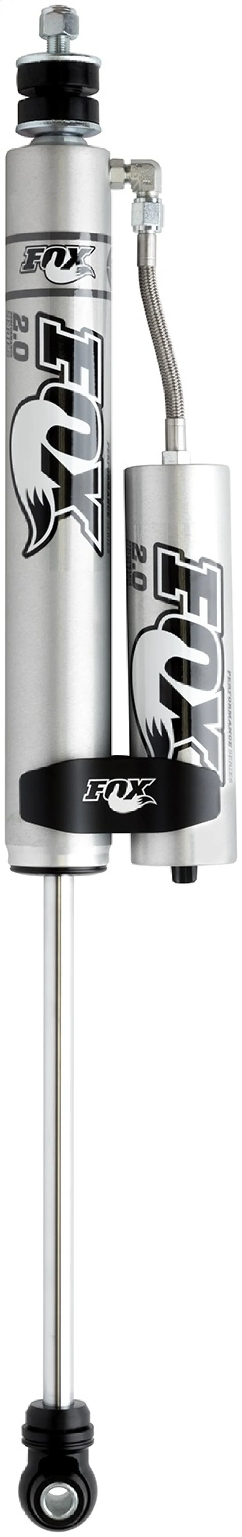 Fox 01-10 Chevy HD 2.0 Perf Series 9.6in. Smooth Body Remote Res. Front Shock / 7-9in. Lift - Alum. - Image 3