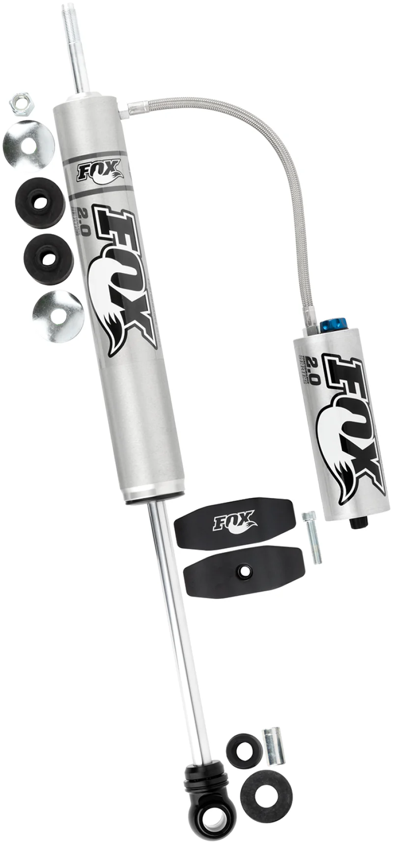 Fox 03+ 4Runner 2.0 Perf Series 9.1in. Smooth Body Remote Res. Rear Shock CD Adjuster / 0-1.5in Lift - Image 8