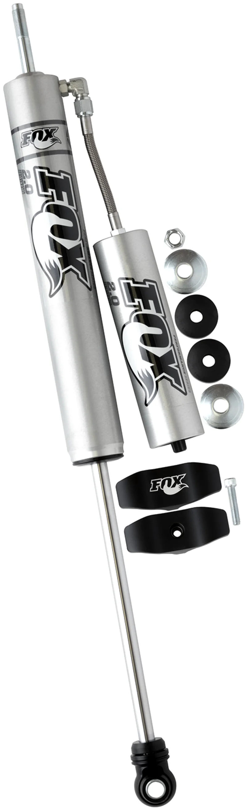 Fox 05+ Ford SD 2.0 Performance Series 11.1in. Smooth Body Remote Res. Front Shock / 5.5-7in. Lift - Image 14