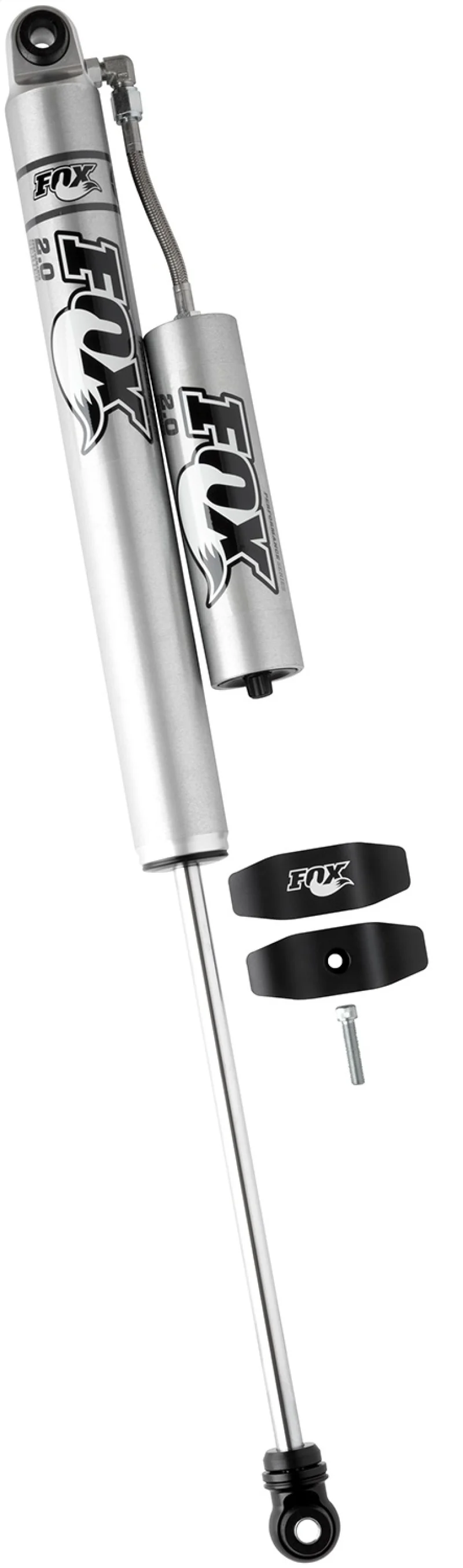Fox 05+ Ford SD 2.0 Performance Series 13.6in. Smooth Body Remote Res. Rear Shock / 1.5-3.5in. Lift - Image 3
