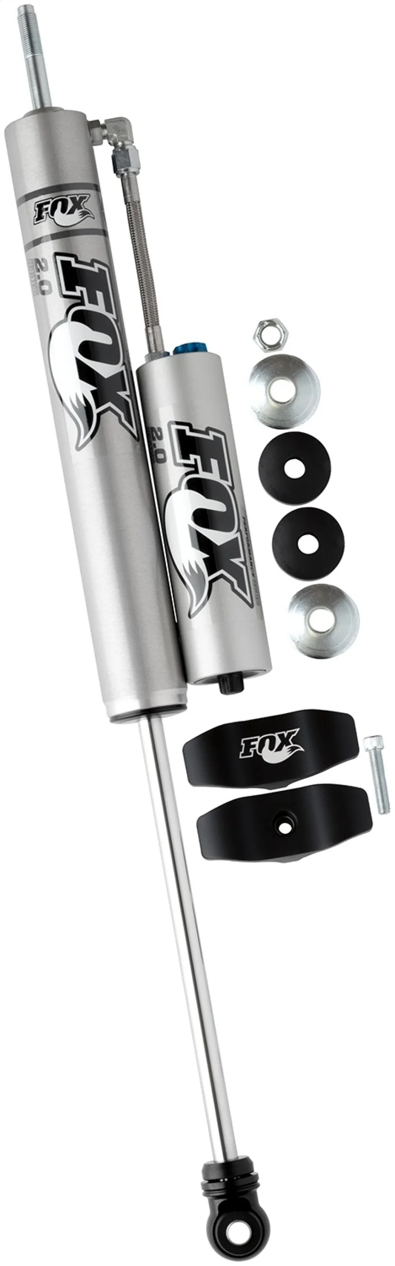 Fox 07+ Jeep JK 2.0 Factory Series 11.6in. Smooth Body R/R Front Shock w/CD Adj. / 4-6in. Lift - Image 19
