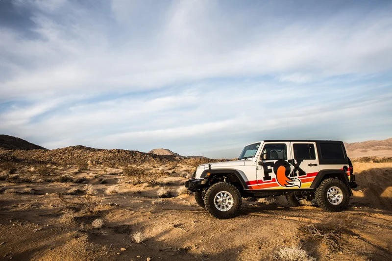 Fox 07+ Jeep JK 2.0 Factory Series 11.6in. Smooth Body R/R Front Shock w/CD Adj. / 4-6in. Lift - Image 6