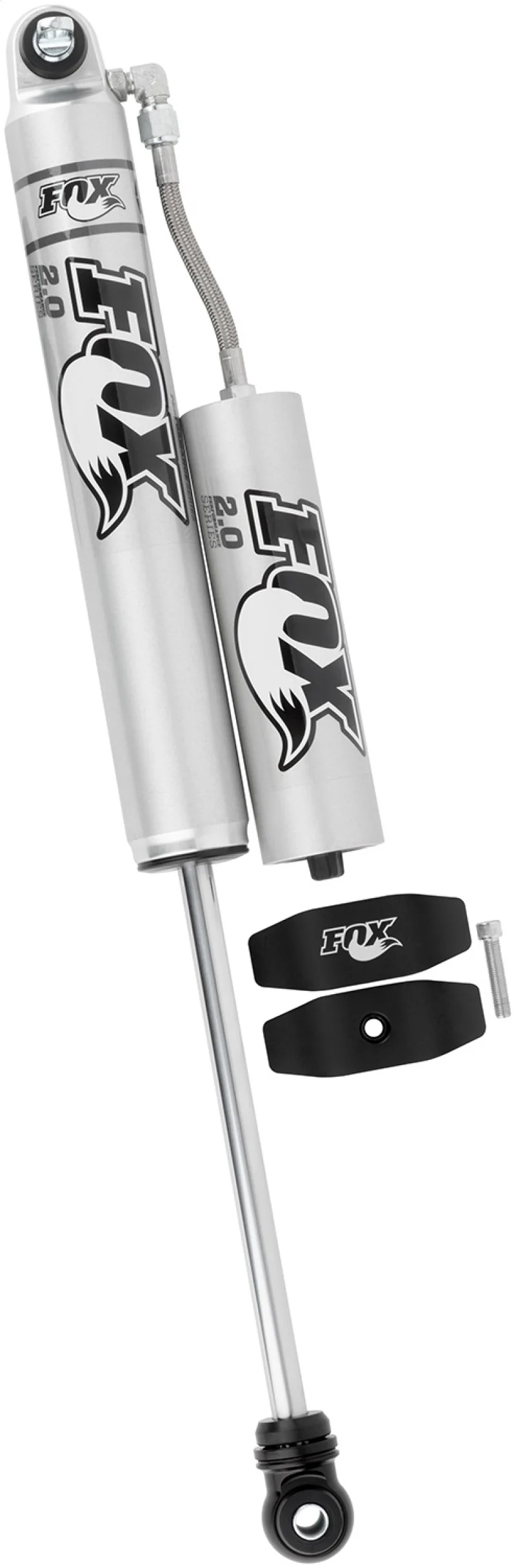 Fox 07+ Jeep JK 2.0 Performance Series 10.1in. Smooth Body Remote Res. Rear Shock / 2.5-4in. Lift - Image 11
