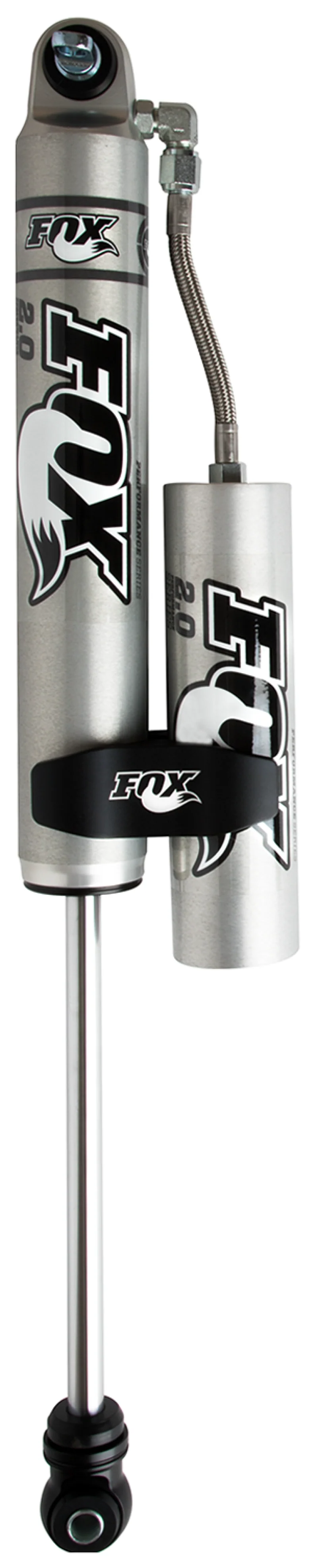 Fox 07+ Jeep JK 2.0 Performance Series 14.1in. Smooth Body Remote Res. Rear Shock / 6.5-8in. Lift - Image 2