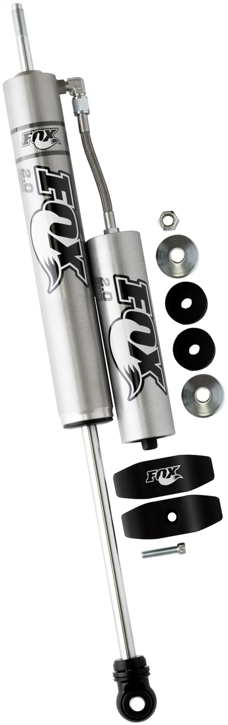 Fox 07+ Jeep JK 2.0 Performance Series 9.6in. Smooth Body Remote Res. Front Shock / 1.5-3.5in. Lift - Image 16