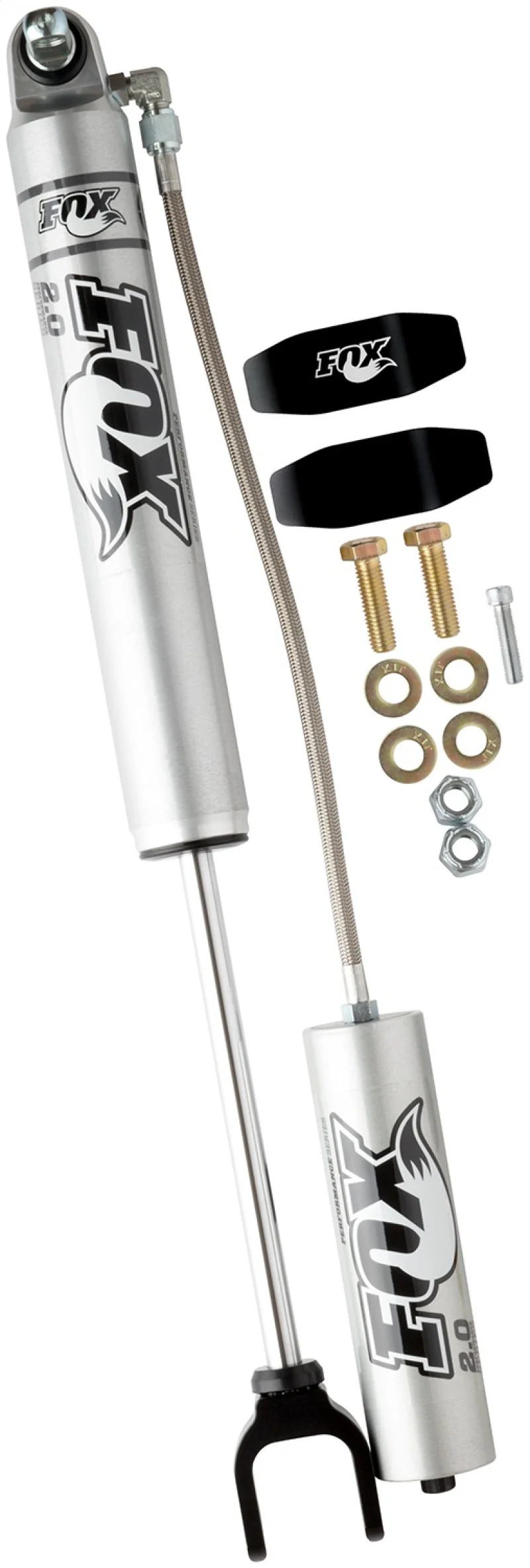 Fox 11+ Chevy HD 2.0 Performance Series 9.4in. Smooth Body Remote Res. Front Shock / 7-9in. Lift - Image 15