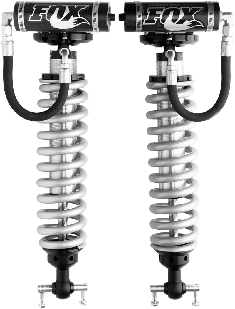 Fox 15+ Ford F-150 4WD 2.5 Factory Series 5.5in. Remote Reservoir Coilover Shock Set / 0-2in. Lift - Image 2