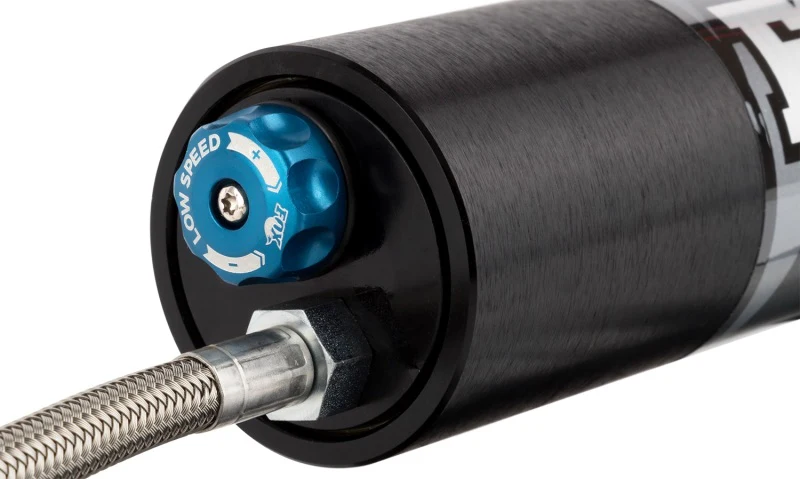 Fox 17-19 Ford F250/F350 2.0 Performance Series Remote Reservoir Adj. Front Shocks 0-1.5in Lift - Image 4