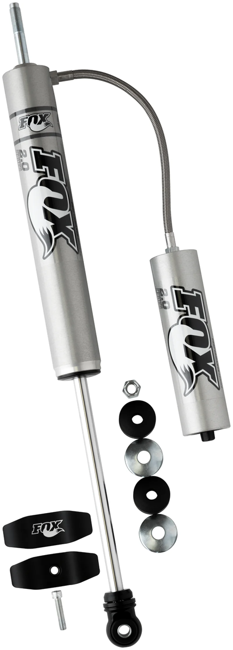 Fox 2.0 Performance Series 10.1in. Smooth Body Remote Res. Shock w/Stem Mount / Std Travel - Black - Image 10