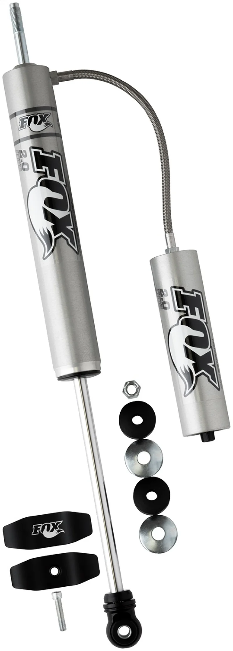 Fox 2.0 Performance Series 10.1in. Smooth Body Remote Res. Shock w/Stem Mount / Std Travel - Black - Image 13
