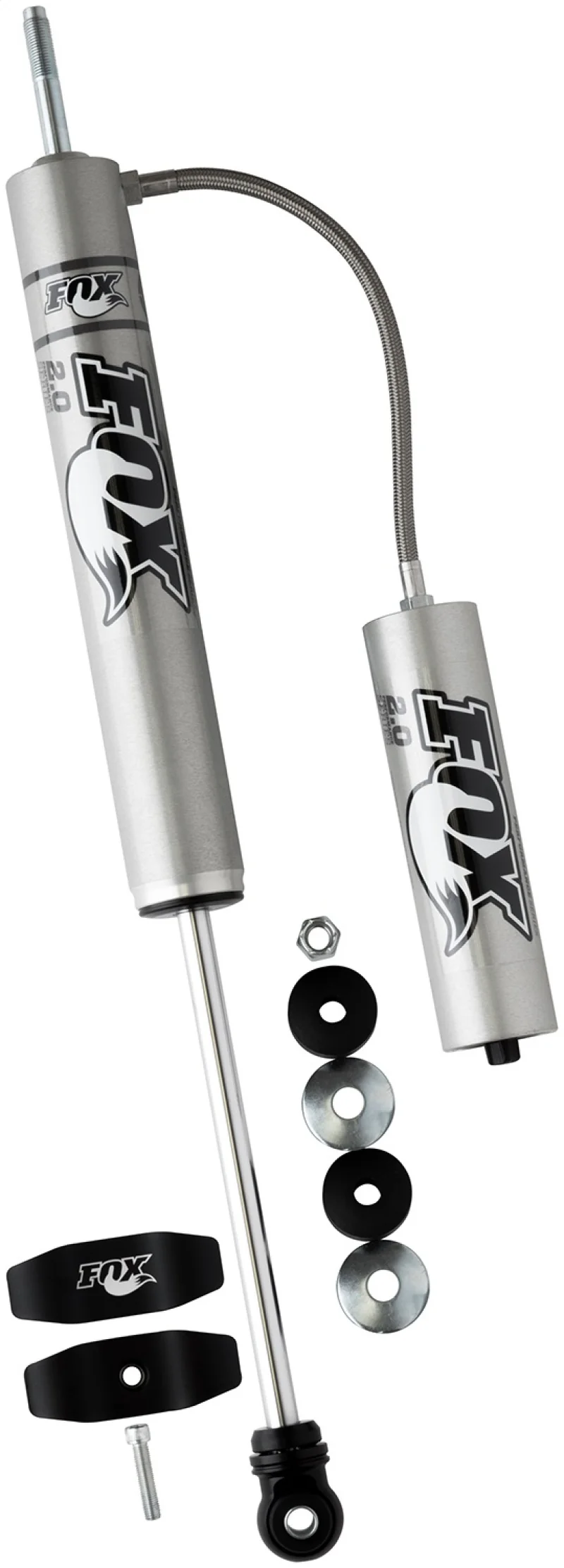 Fox 2.0 Performance Series 10.1in. Smooth Body Remote Res. Shock w/Stem Mount / Std Travel - Black - Image 16