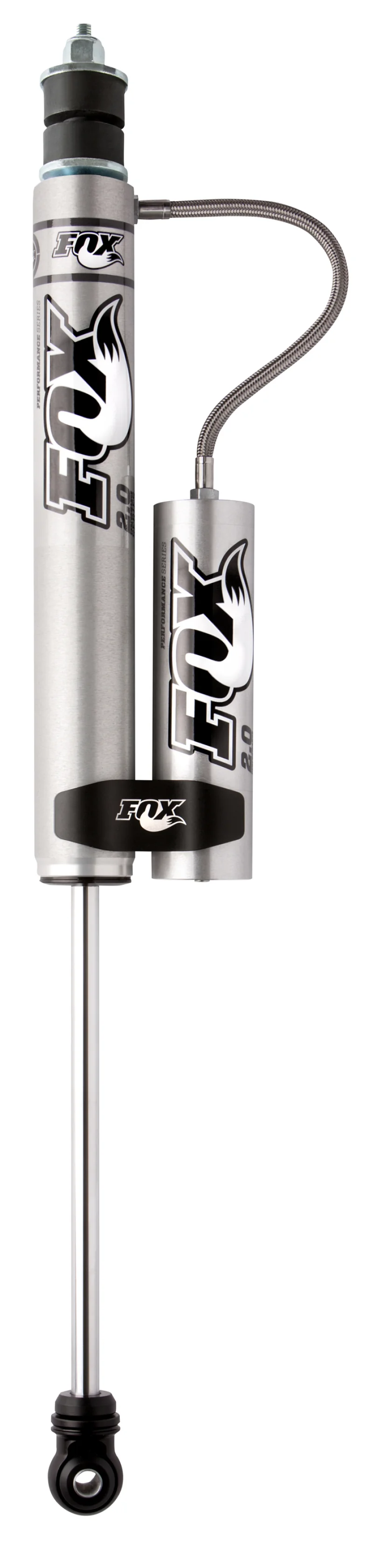 Fox 2.0 Performance Series 12.1in. Smooth Body Remote Res. Shock w/Stem Mount / Std Travel - Black - Image 2