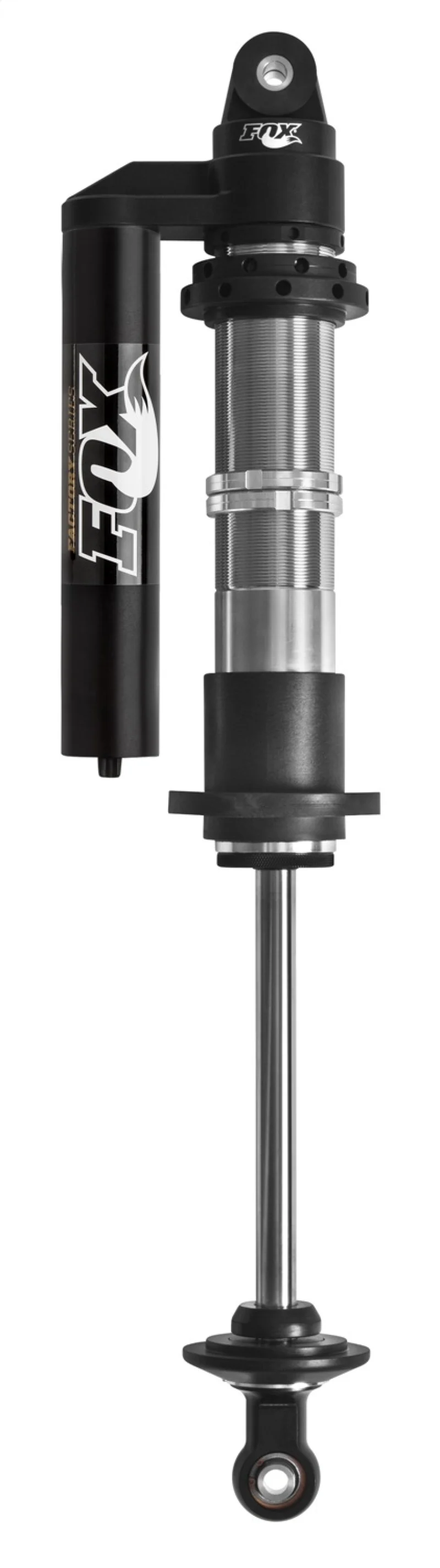 Fox 2.5 Factory Series 12in. Piggyback Reservoir Coilover Shock 7/8in. Shaft (50/70) - Black - Image 2