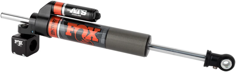 Fox 2007+ Jeep JK 2.0 Factory Series ATS Steering Stabilizer 22.15in Ext L - Orange Heritage Logo - Image 15
