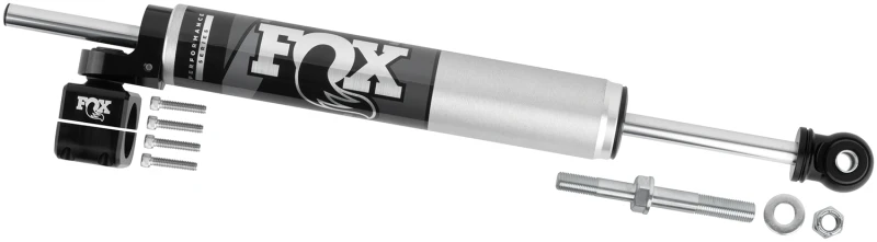 Fox 2007+ Jeep JK 8.2in 2.0 Tie Rod Clamp Steering Stabilizer - Image 13