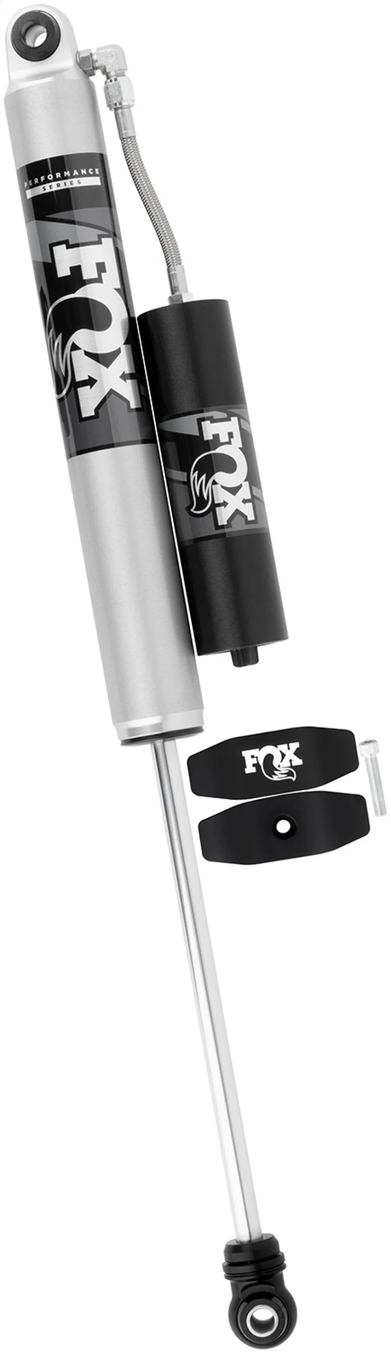 Fox 2017+ Ford F-250 2.0 Perf Series 12.1in Smooth Body R/R Rear Shock 0-1in. Lift - Image 3