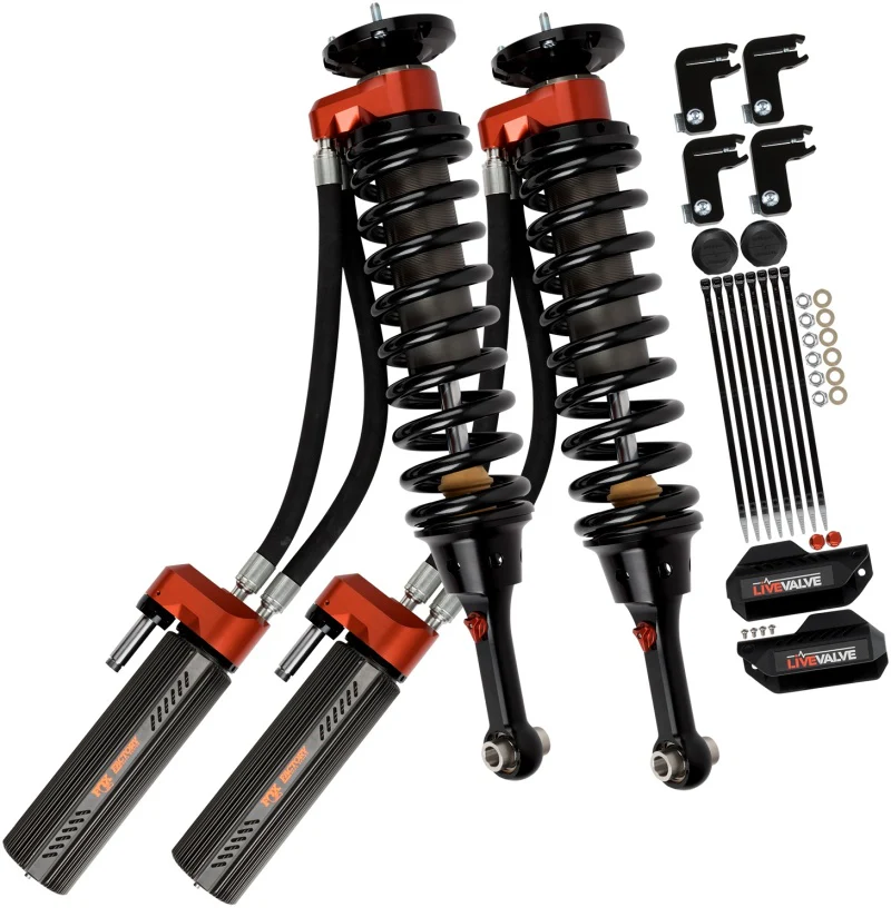 Fox 3.0 Factory Race Series Live Valve Internal Bypass Coilover Shock 2019+ Ford Raptor - Front - Image 34