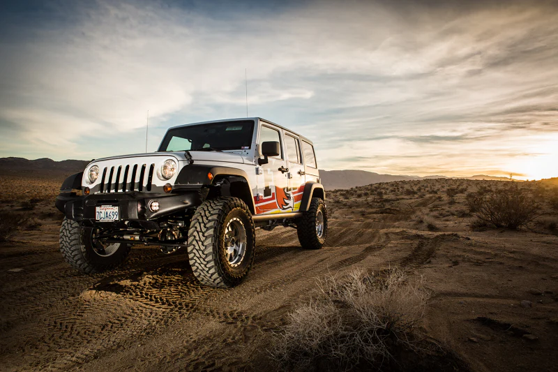 Fox 97-06 Jeep TJ 2.0 Performance Series 9.6in. Smooth Body IFP Front Shock / 3-4.5in & 2-3.5in Lift - Image 9