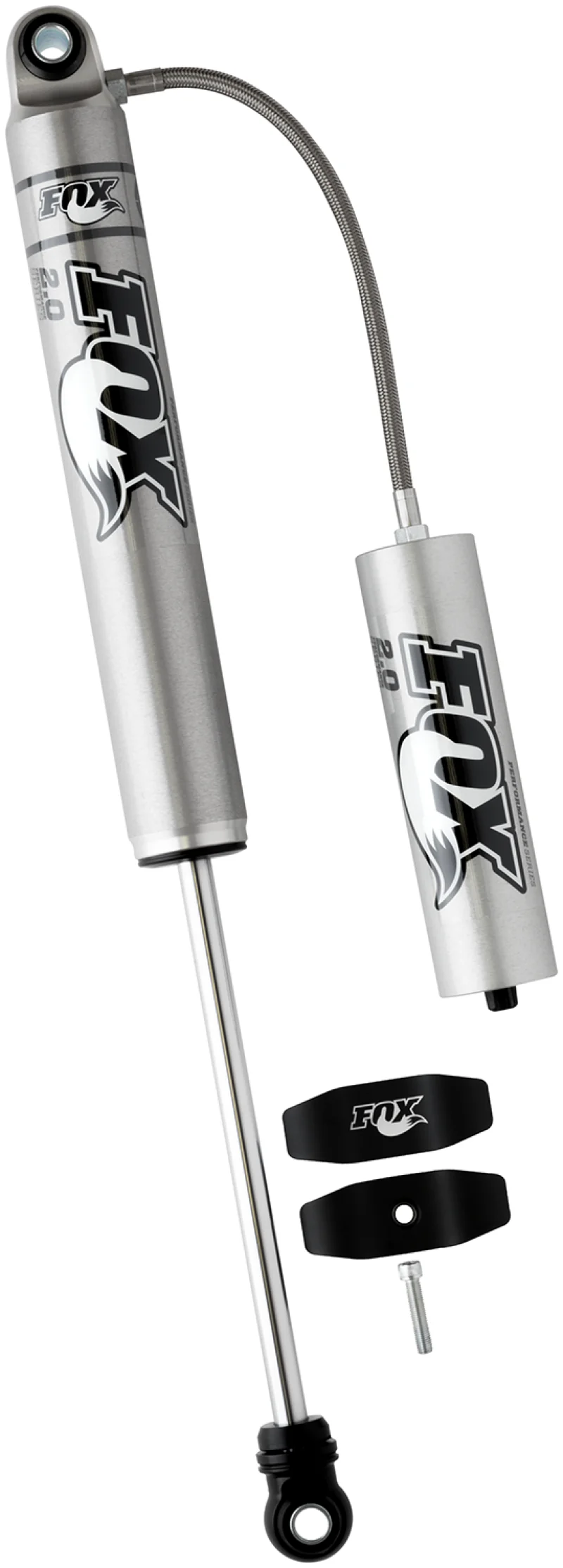 Fox 99+ Chevy HD 2.0 Performance Series 10.6in. Smooth Body Remote Res. Rear Shock / 0-1in. Lift - Image 14