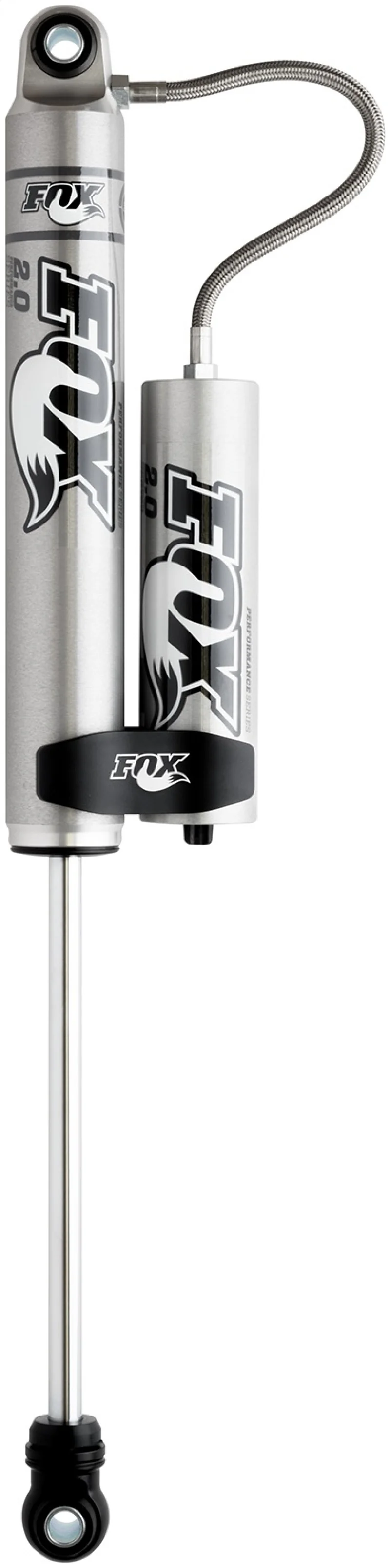 Fox 99+ Chevy HD 2.0 Performance Series 10.6in. Smooth Body Remote Res. Rear Shock / 0-1in. Lift - Image 4