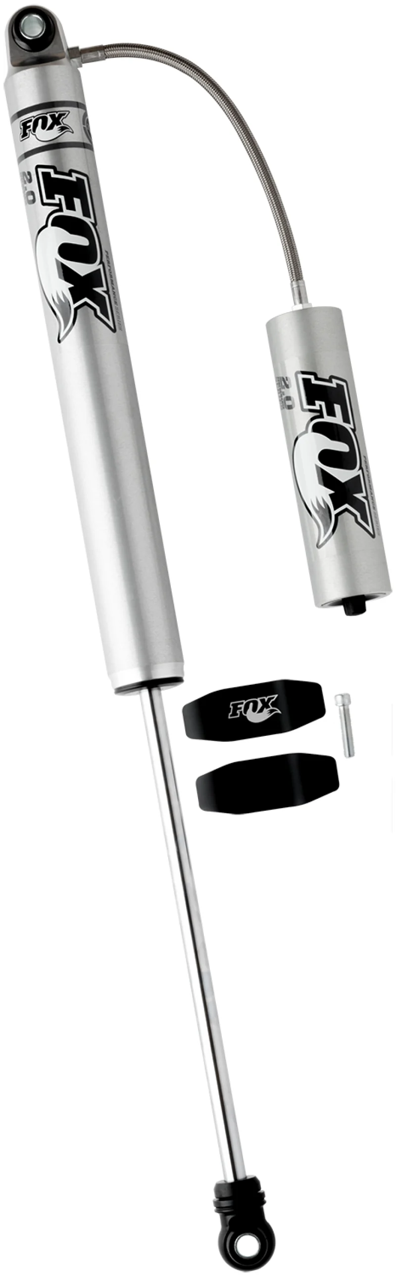 Fox 99+ Chevy HD 2.0 Performance Series 14.1in. Smooth Body Remote Res. Rear Shock / 7-10in. Lift - Image 17