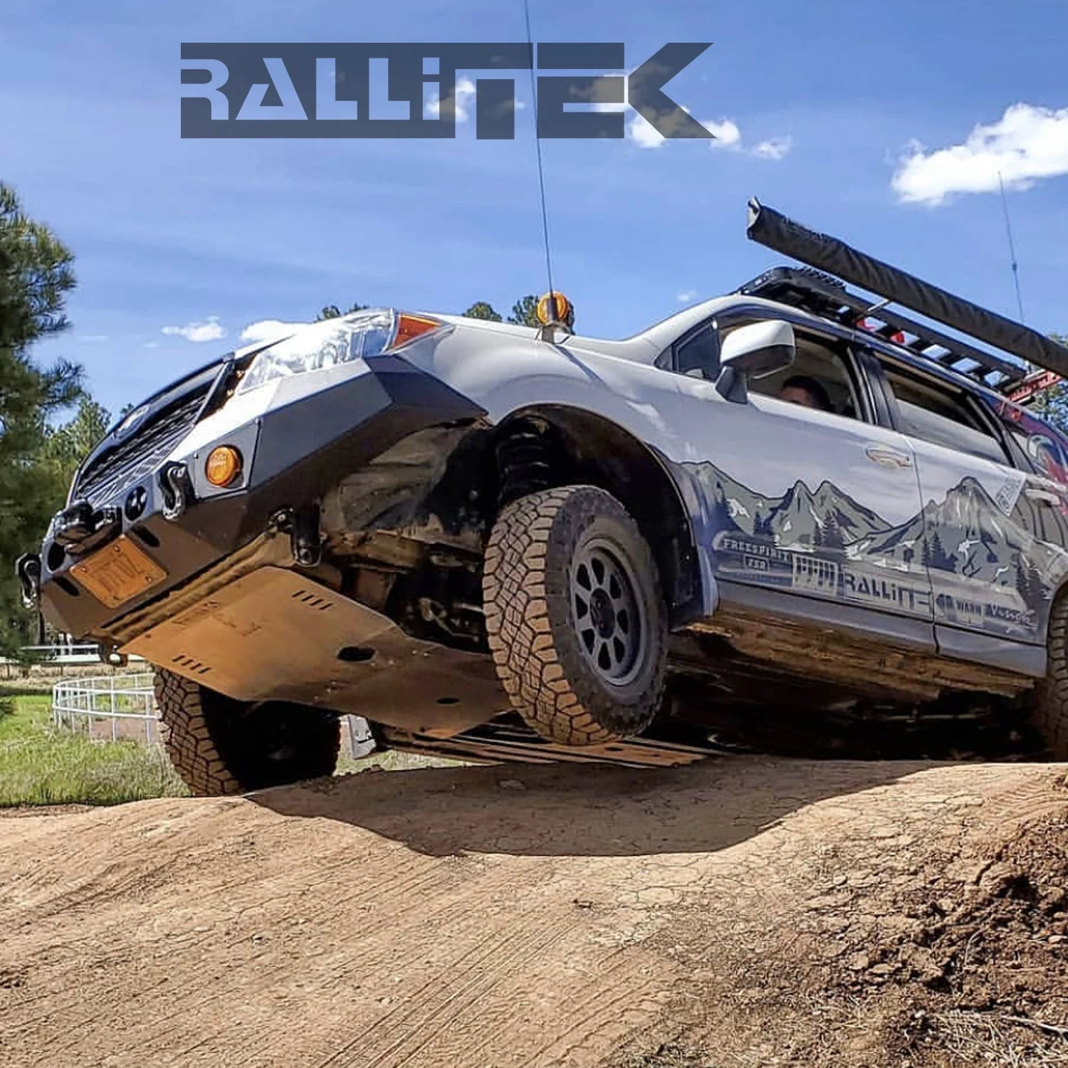 Rallitek Front Skid Plate - Fits 14-18 Subaru Forester 2.5i - Image 6