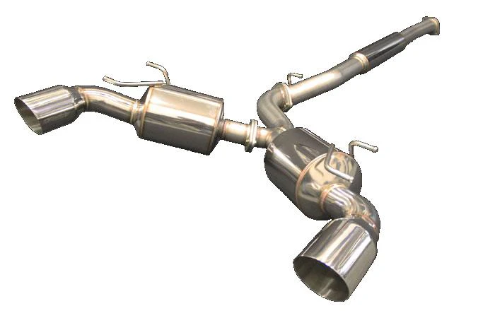 GReddy 07-14 Infiniti G37 Evolution (RWD ONLY) GT 304SS Cat-Back Exhaust - Image 5