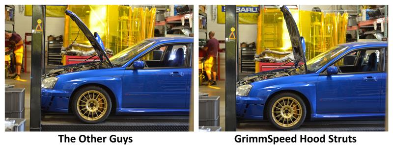 GrimmSpeed 03-08 Subaru Forester Hood Struts - Image 9