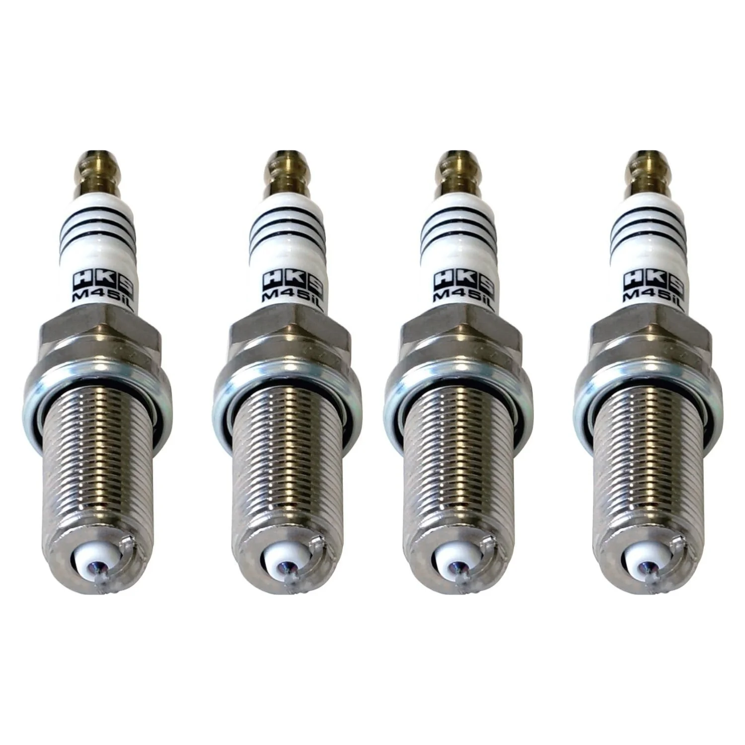 HKS 50003-M45IL Super Fire Racing Spark Plugs M45iL Iridium (4 Pack)