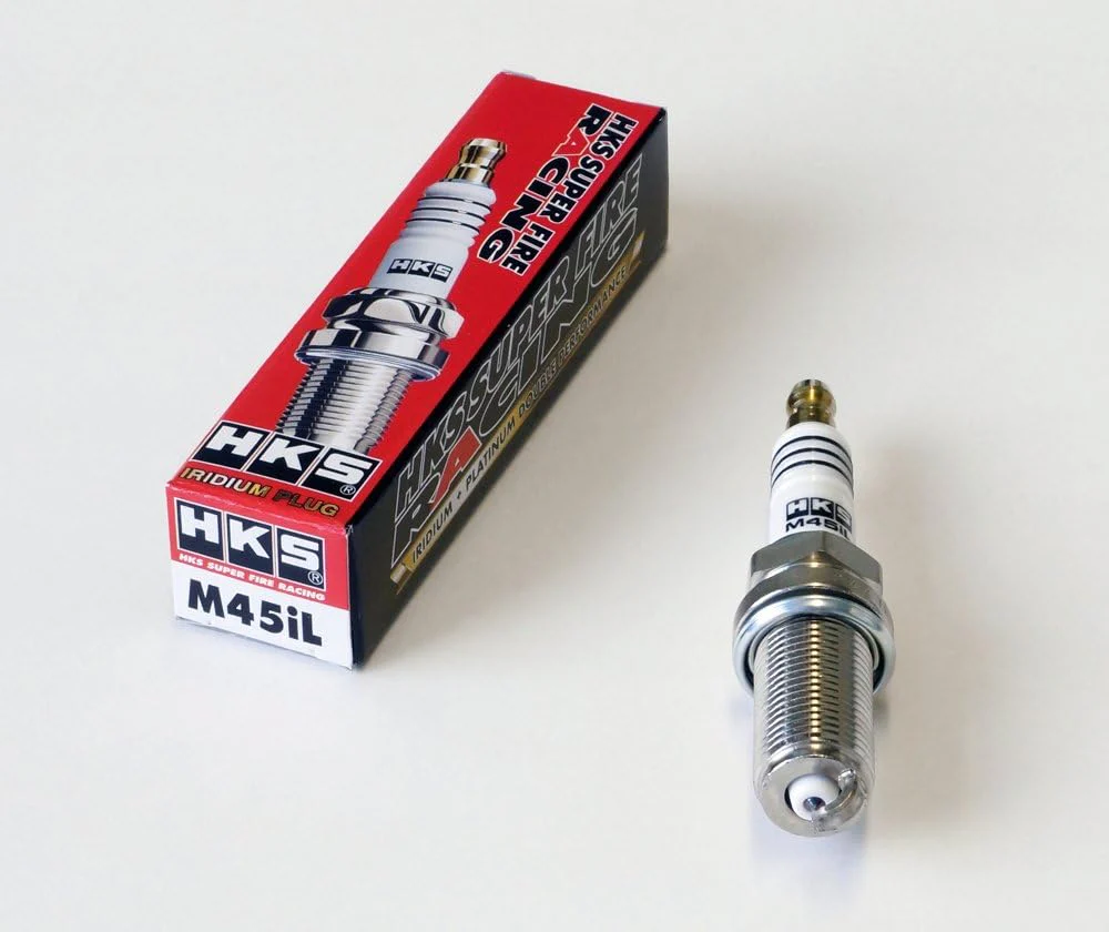 HKS 50003-M45IL Super Fire Racing Spark Plugs M45iL Iridium (Individual)