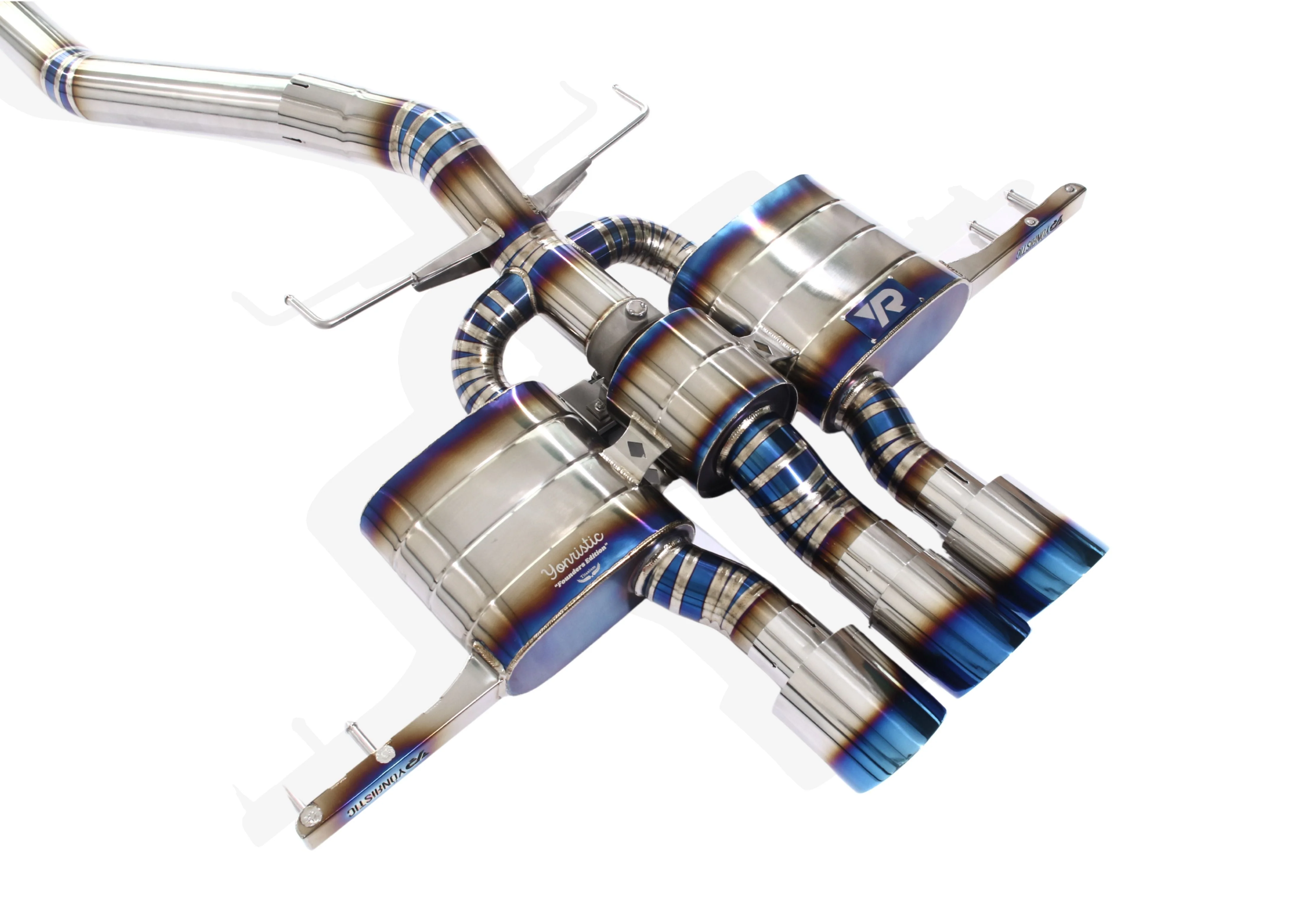 Honda FK8 Type R Titanium Valved Exhaust System - Yonristic Performance - Image 8