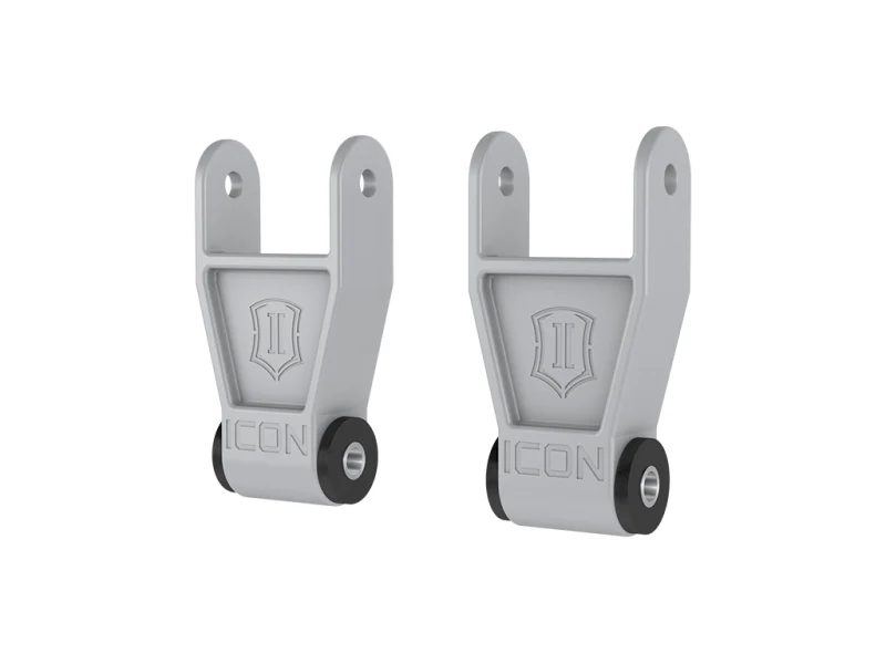 ICON 10-23 Ford F-Series Billet 1in Lowering Shackle Kit - Image 2