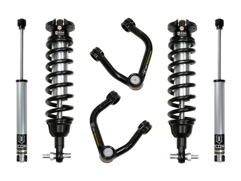 ICON 20-23 Ford Ranger 0-3.5in Stage 2 Suspension System w/ Tubular UCA Steel Knuckle