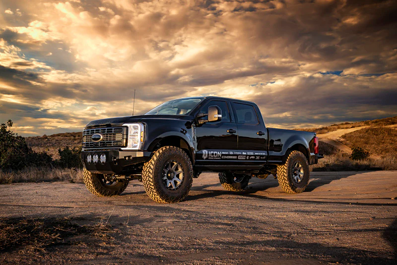 ICON 23-24 Ford Super Duty 4WD 4.5in Lift Front V.S 2.0 Aluminum Series Shock Remote Reservoir - Image 4