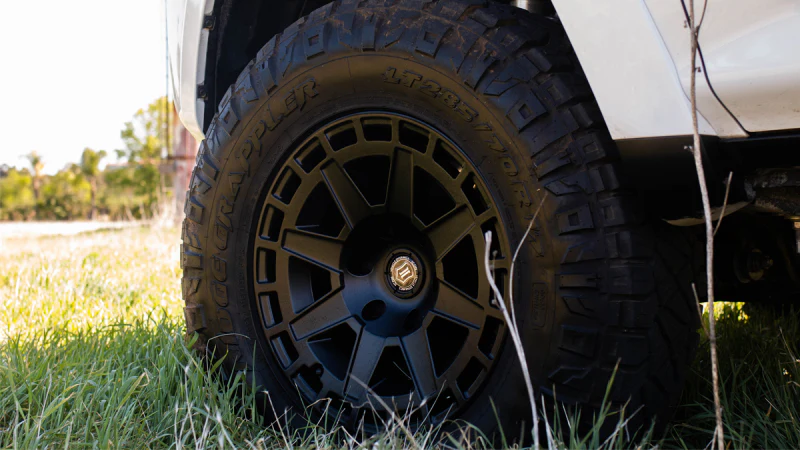 ICON Compass 17x8.5 6x5.5 0mm Offset 4.75in BS Satin Black Wheel - Image 2