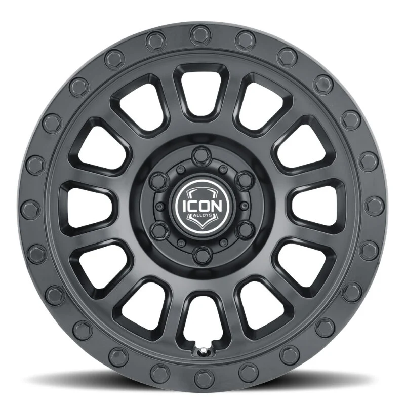 ICON Hulse 18x9 6x5.5 25mm Offset 6in BS Double Black - Image 5