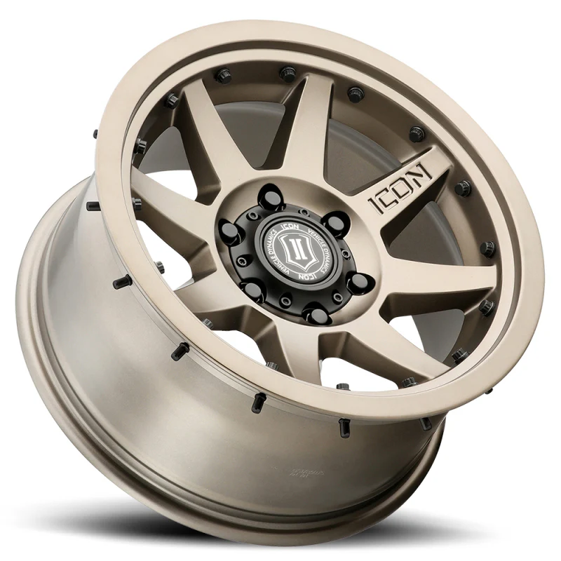 ICON Rebound Pro 17x8.5 6x135 6mm Offset 5in BS 87.1mm Bore Bronze Wheel - Image 8