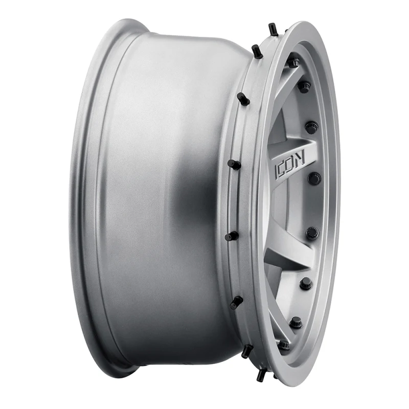 ICON Rebound Pro 17x8.5 6x135 6mm Offset 5in BS 87.1mm Bore Satin Black Wheel - Image 8