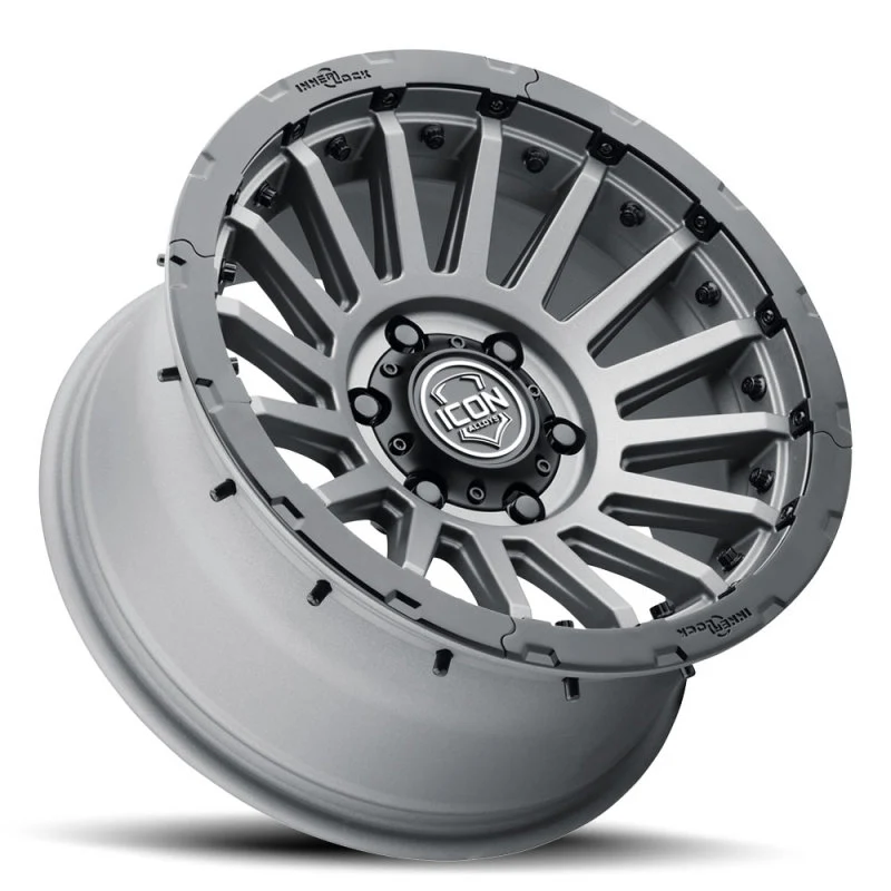 ICON Recon Pro 17x8.5 5x5 -6mm Offset 4.5in BS 71.5mm Bore Charcoal Wheel - Image 11