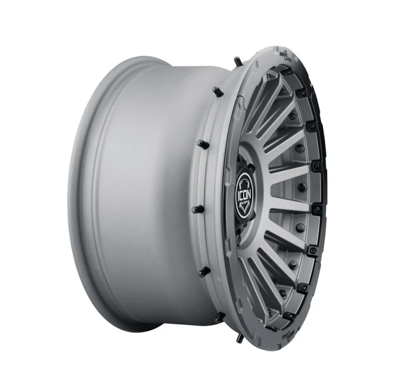 ICON Recon Pro 17x8.5 5x5 -6mm Offset 4.5in BS 71.5mm Bore Charcoal Wheel - Image 15