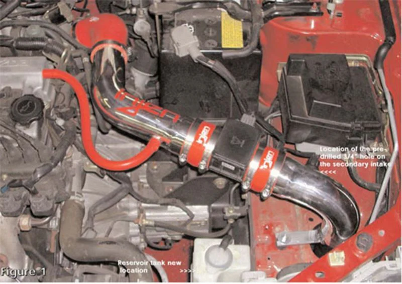Injen 01-03 Protege 5 MP3 Black Cold Air Intake - Image 5