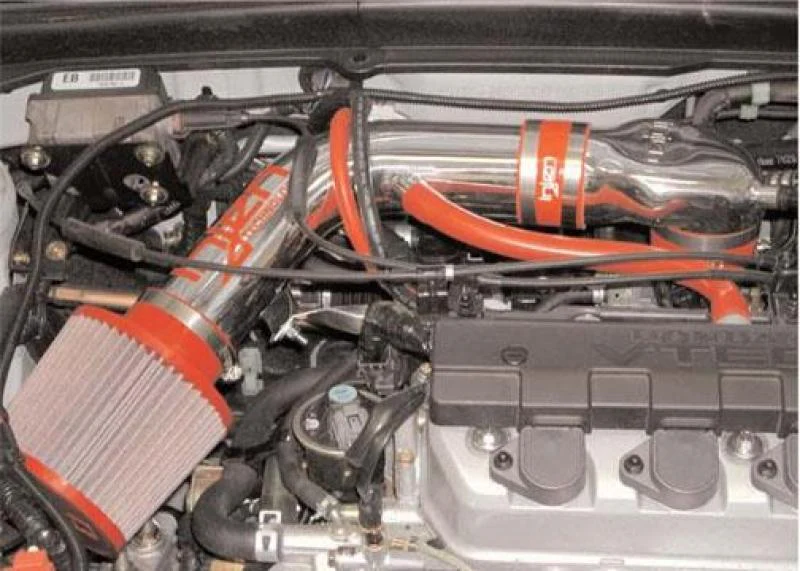 Injen 01-04 Civic Dx Lx Ex Hx Polished Short Ram Intake - Image 4