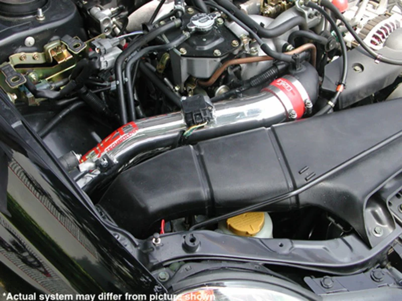Injen 02-06 Subaru WRX (No Wagon) / 04 STi Wrinkle Red Cold Air Intake *Special Order* - Image 3